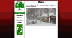 Desktop Screenshot of k-wtreeexpert.ca